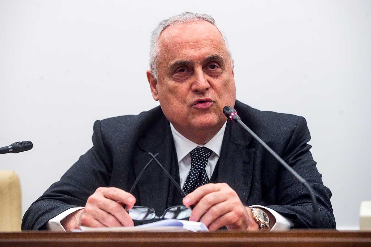Claudio Lotito cosa ha detto?