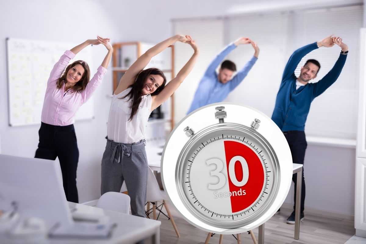 esercizio 30 secondi rafforza sistema immunitario e ti rende più felice